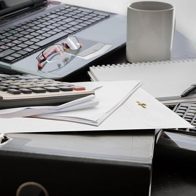 50 Pcs 9 x 12 Manilla Envelopes Clasp Envelope Kraft Catalog Envelope with Clasps Closure 28 lb Kraft Paper Envelope for Storing or Mailing Envelopes Home Office Business Supplies