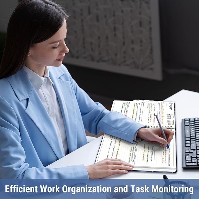 2026 Planner, Weekly and Monthly Planner for Women, January 2026 - December 2026, Hardcover 2026 Calendar Planner Book with Tabs, Inner Pocket, Spiral Bound, Perfect for Office Home School Supplies - A5 (6.3" x 8.5"), Star