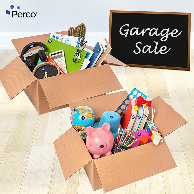 Perco Dark Blue 1-Inch Round Circle Dot Sticker Labels with Easy Peel Perforation - 1,000 Labels per Roll - Strong Adhesion, Vibrant Colors for Organizing, Crafting & More - Made in USA