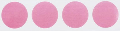 Pink 3/4" Inch Transparent Color Coding Labels, 500 Total Adhesive Stickers On A Roll, Ideal for Planners, Journals, Mailing Seals and Crafting Ideas