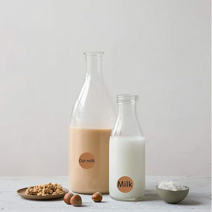 Starboling 800Pcs 1inch Brown Round Color Coding,Dot Stickers Labels,Can Writing for Office,Student Classroom and Other Scenarios