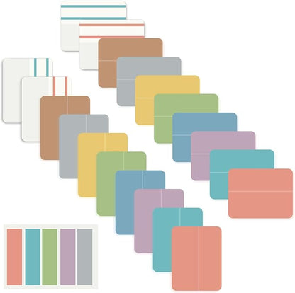 ELII 500 PCS Tabs for Annotating Books, Clear Book Tabs Sticky Index Tabs Sticky Notes,Labels for Pages Notebooks
