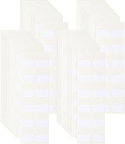 PATIKIL Clear Index Sticky Tabs, 480 Pcs Medium Transparent Sticky Notes Bookmarks Planner Stickers Page Tabs for Office Notebooks File Folder Ledger Book, White