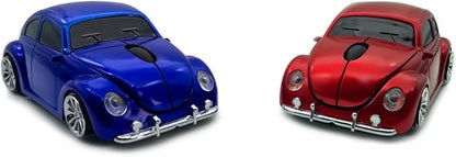 Cool Sports Car Shaped 2.4GHz Optical Gaming Mouse for PC, Laptop - Red