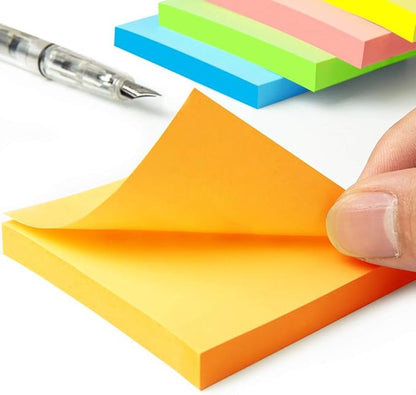 24 Pads Pop Up Sticky Notes 3x3 Refills Bright Colors Self-Stick Notes Pads Super Adhesive Sticky Notes Great Value Pack