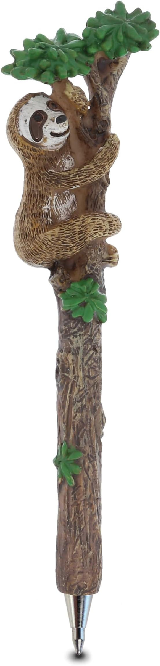 Sloth Writing Pen - Sloth Wild Animal, Unique Office Desk Accessories and Writing, Gift for School and Office