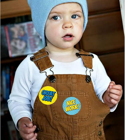 Motivational Stickers for Kids 1.5 Inch 500PCS Reward Stickers for Students Teachers School Stickers