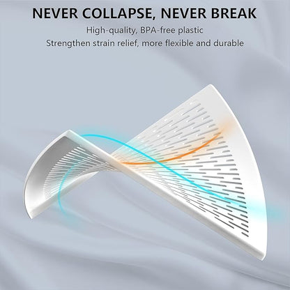 Upgraded Cabinet Organizers and Storage -Divided Compartment Holder for Plastic Bag, Wrap, Foil, Snack and Box for Kitchen Organization and Storage-Under Sink Organizers and Storage Suitable