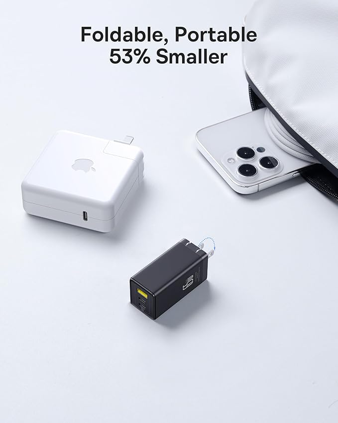 Baseus 65W USB C Charger Block & 100W USB C Cable 2-Pack