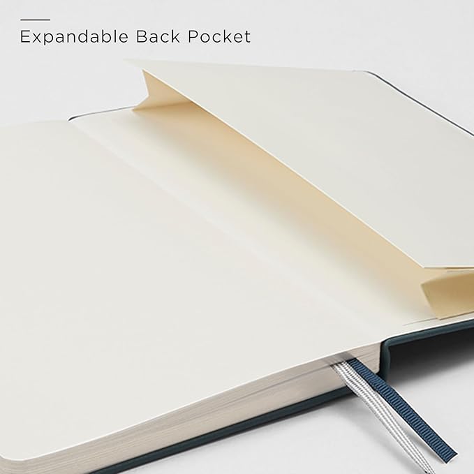 &And Per Se Lined Journal and Pen Set, A5 Leather Journal Stationery Set, 160 Pages 100GSM Thick Paper, Notebook Gift Set (Pink)