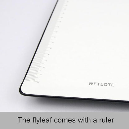 Softsided Notebook - 5.7"x 8.4" - upgraded texture, classic line design, paper for smooth writing, elegant hangtag detail, with box, perfect for both gift and personal use(Red)