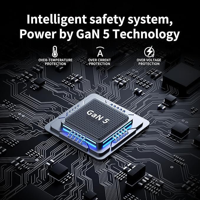 880W USB C Charger Block Charging Station 8 Port Fast Chager 140W PD PPS AVS HUB Laptop MacBook Charger Compatible with All iPhone 17 Pro Max/17 Air/16 SE/Samsung Galaxy 25/ MacBook Pro/Air/iPad Pro