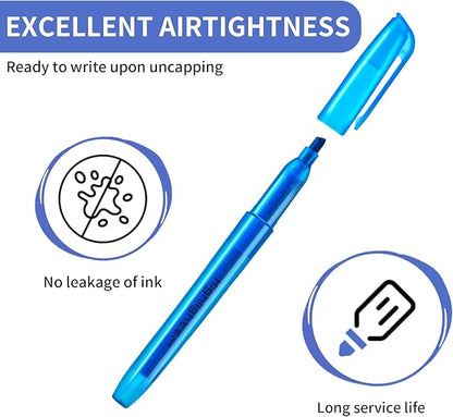 Highlighters Assorted Colors, 120 Pack Highlighters Bulk : No Bleed & Dry-Quickly, Highlighter Set : Chisel Tip & 6 Bright Colors, Highlighter Markers for school | college | office supplies