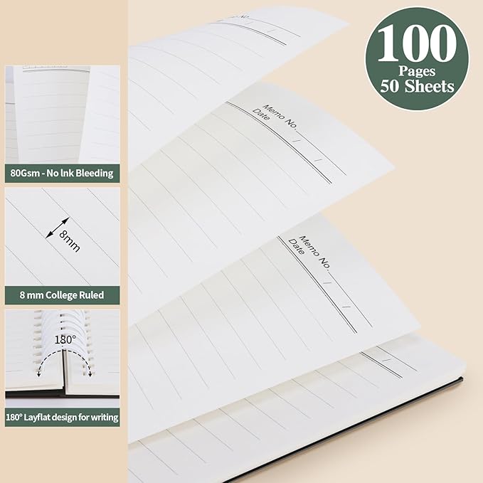 2 Pcs A5 Spiral Notebook,Inspirational Journal,Motivational Journal for Women Men,100 Pages Lined Spiral Journal Notebook College Ruled Daily Diary for School,Travel,Business,Work (Always-Purple)