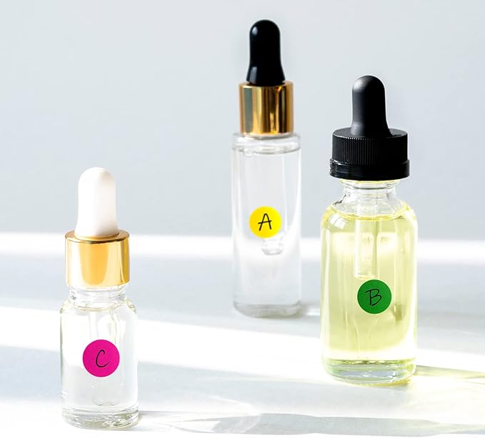 16000 Pieces 1/2 Inch Round Color Coding Labels Roll Dot Stickers Adhesive Solid Colors Circle Stickers for Inventory Organize, File Classification