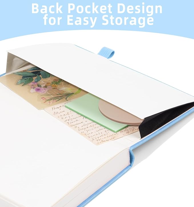 Lined Journal Notebook 365 Pages, B5 Leather Journals for Writing Women & Men, Hardcover Notebook with 100GSM Thick Paper, Daily Journal Notebook for Travel, Work, School, Note Taking, College Ruled