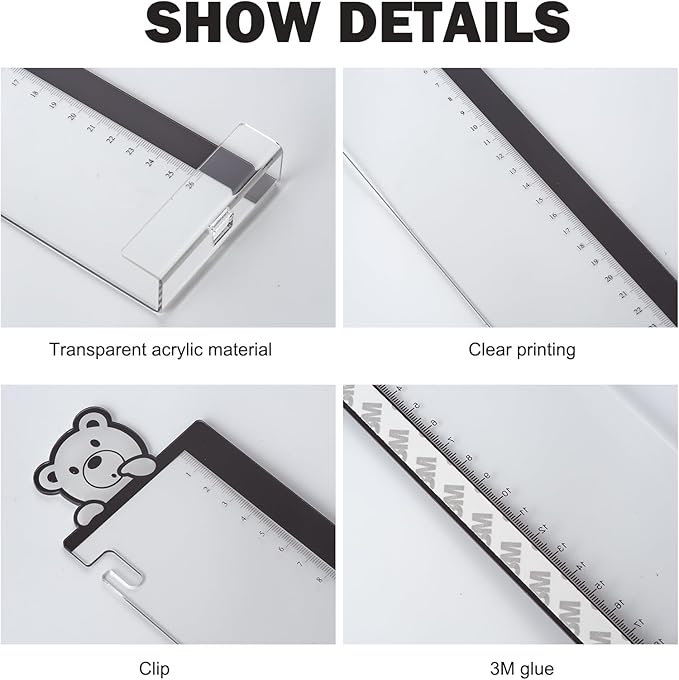 Office Desk Accessories 2pcs Monitor Memo Board Computer Message Board - Computer Side Panel Memo Creative Monitor Side Panel with Phone Holder Suitable for Office Home Desktop (with Grease Pencil)