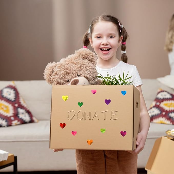 2070 Pcs Heart Stickers - Sparkly Holographic & Glitter Foil for Kids Reward & DIY Decoration