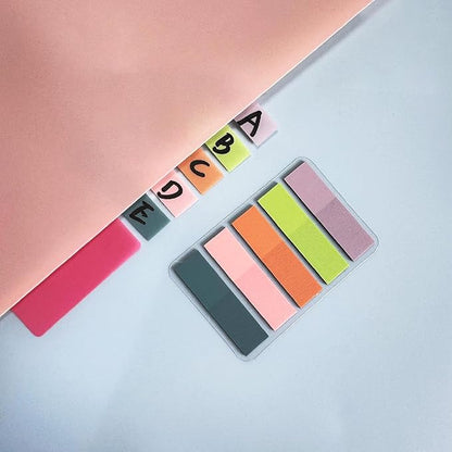 ELII 900 PCS Book Tabs 2 Inch Sticky Index Tabs, Colored Page Markers Repositionable Tags Reading Tabs Self Adhesive Tape Flags for Books, Binders, Notebook and File Folders