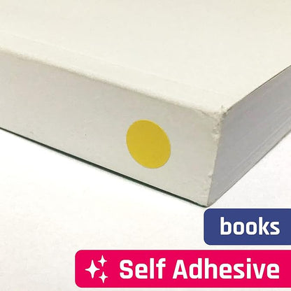 1200 Pack, 1" Round Dot Stickers Circle Labels - Black