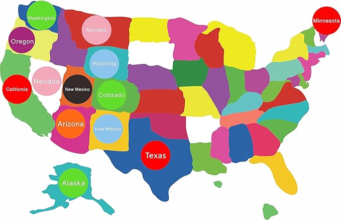 PARLAIM 1 Inch Round Permanent Adhesive Color-Code Dot Stickers,1000 per Roll dots Label Dispenser Box,Red Circle Stickers Label for Office Classroom (Red)