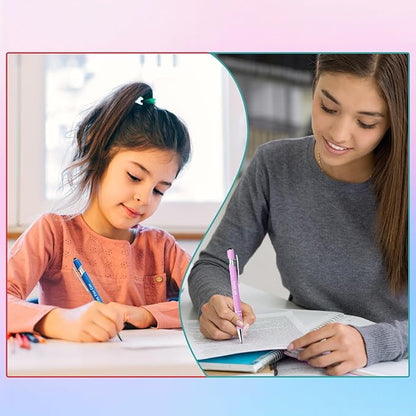 100 Piece Inspirational Pens Kit with Stylus Tip & Sayings – 50 Motivational Pen + 50 Individual Bags – Uplifting Quote & Positive Ideas – For Teachers, Office, School, Meetings, Team Events