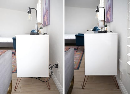 Sleek Socket Original & Patented Ultra-Thin Outlet Concealer with Cord Concealer Kit, Flat Extension Cord with Multi Outlets Power Strip, Ideal for Home Improvement, Hide Bulky and Messy Cords