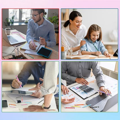 60 Piece Inspirational Pens Kit with Stylus Tip & Sayings – 30 Motivational Pen + 30 Individual Bags – Uplifting Quote & Positive Ideas – For Teachers, Office, School, Meetings, Team Events