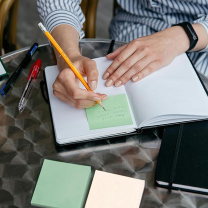 QILIMA(100 Sheets/pad) Sticky Notes 3”x3”12 Pads, Pastel Colors Sticky Notes, Sticky Note, Self-Stick Note Pads, Sticky Pads Sticky Notes Aesthetic, Sticky Notes Bulk