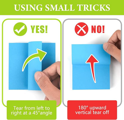 NESCCI 20 Pack Sticky Notes 3x3 Inches Sticky Note, Colorful Self-Stick Note Pads,Perfect for Office, Study, and Daily Life Organization,50 Sheets/pad