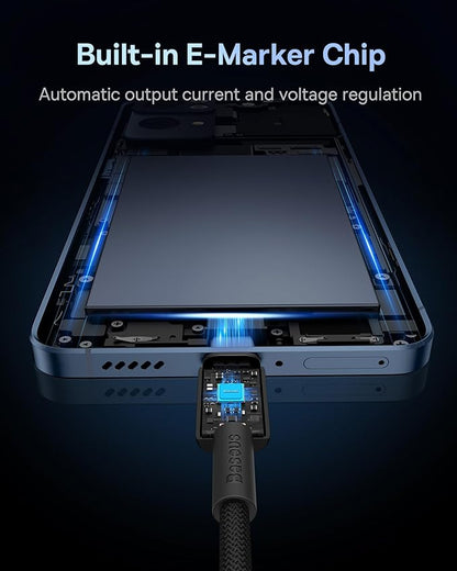 Baseus 65W USB C Charger Block & 100W USB C Cable 2-Pack