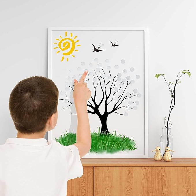 1000PCS Silver Colored Dot Stickers Round Coding Circle Label Stickers 0.5 inch Label in Dispenser Box for Office Classroom