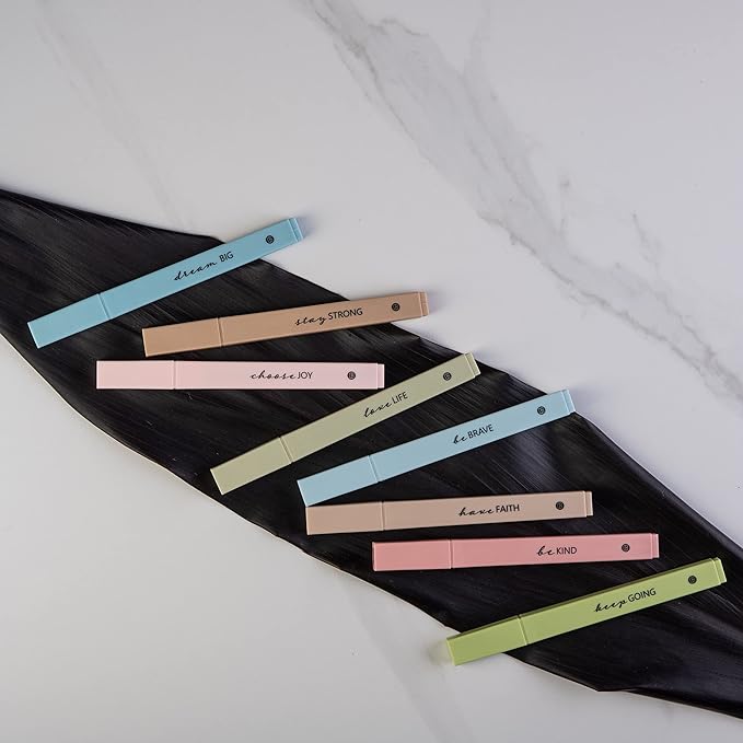 DIVERSEBEE Bible Highlighters with Soft Chisel Tip, 8 Pack Assorted Colors Pens No Bleed, Quick Dry Set, Cute Aesthetic Markers, Bible Study Journaling Supplies and Accessories (Earthy)