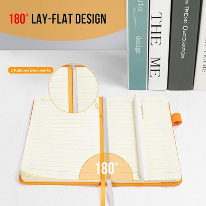 Pocket Small Notebook Journals, 8 Pack (8 Candy Color) Mini Notebook 3.7x5.7 Butterfly Journaling Notebooks for Women Men, A6 Hardcover Lined Note Pads with Pens for Work, Business, Travel Journal, Office Supplies