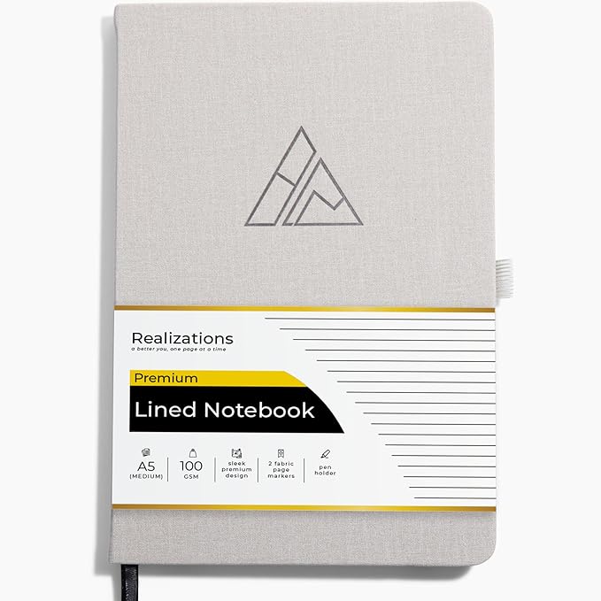 Journaling Notebooks with Pen Holder | Lined Notebook | 222 Pages Notebook Journal with 100 GSM Paper | Journal Notebooks for Work