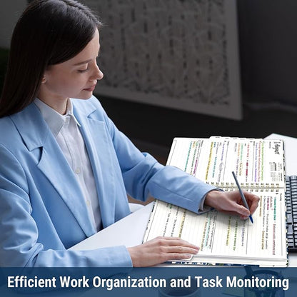 2026 Planner, Weekly and Monthly Planner for Women, January 2026 - December 2026, Hardcover 2026 Calendar Planner Book with Tabs, Inner Pocket, Spiral Bound, Perfect for Office Home School Supplies - A4 (8.5" x 11"), Petal Array