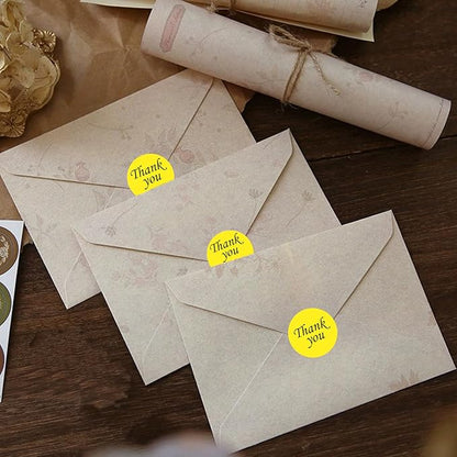 Starboling 800Pcs 1 Inch Yellow Round Color Coding,Dot Stickers Labels,Can Writing for Office,Student Classroom and Other Scenarios