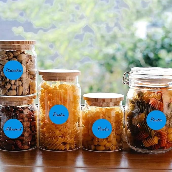 4000 PCS 1" Colored Dot Stickers Circle Color Coding Labels, 8 Color Style Colorful Coding Label Sticker for Office, Student Classroom，Family (500label/roll)