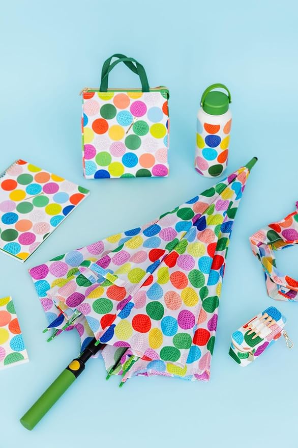 kate spade new york Notepad, Paper Pad with 100 Blank Sheets, 7" x 4.75" Small Writing Pad for Desktop Notes, Mini Golf