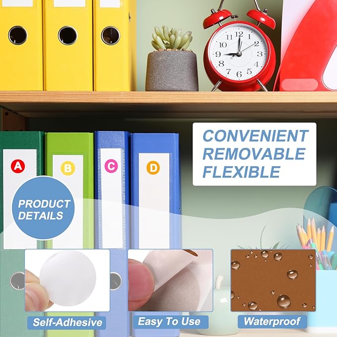 PATIKIL Colored Dot Stickers 1/2", 4000 Pcs Color Coding Labels Blank Circle Stickers Adhesive Round Price Labels for Inventory Office Garage Classroom, Light Coffee