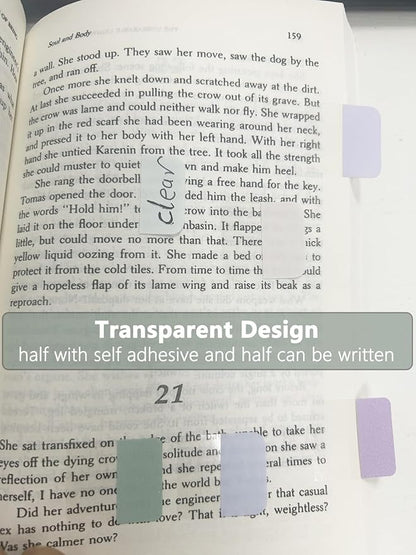 ELII 480 Pcs Morandi Tabs 2 Inch Sticky Index Tabs,Book Tabs Writable and Repositionable File Tabs Flags, Colored Page Markers 12 Colors