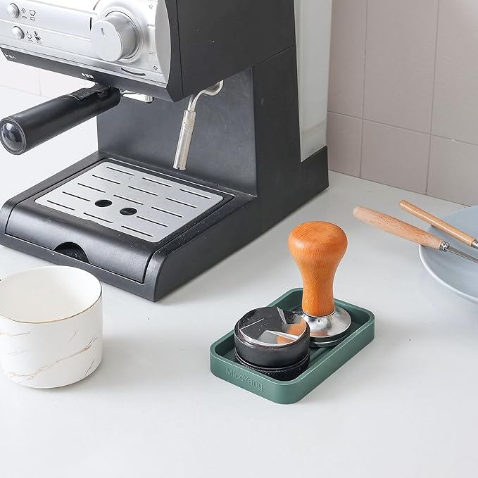 Silicone Kitchen Sink Organizer Tray for Multiple Usage,Easy Clean Sponges Holder for Kitchen Bathroom Counter or Sink,Dish Soap Dispenser,Scrubber,Bottle,Cup Green 4.9”x 3.2”