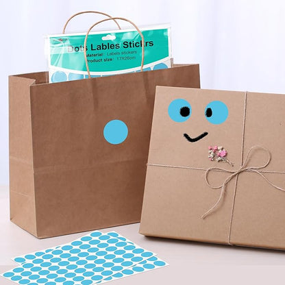 PARLAIM 3/4 Inch Coding Circle Sticker Labels,Pack of 1050 Round Color Code Dot Labels Stickers for Home Office Marking,Organizing(Sky Blue)