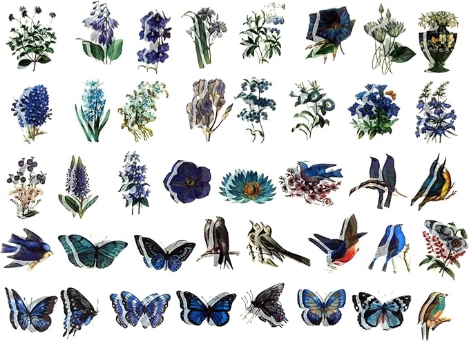 200PCS Vintage Scrapbooking Supplies Kit for Journaling, Scrapbook Sticker Paper Pack for for Bullet Journals Junk Journal Planners Aesthetic Cottagecore Room Decor Wall Art Collage Album