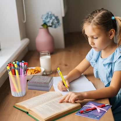 Outus 72 Pcs Inspirational Gift Set Motivational Notepads with Pens Cute Sticky Notes Positive Pens Encouragement to Do List Memo Pads for List Study Planner Office Supplies Gift (Classic Style)