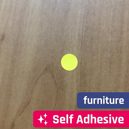 1200 Pack, 1" Round Dot Stickers Circle Labels - Black