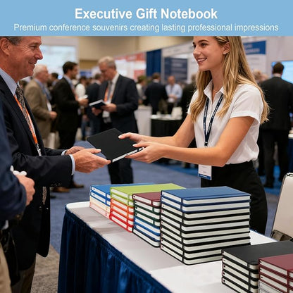 ViVin Lined Journal Notebooks for Work,192 Pages,5.5 x 8.3 inch,College Ruled,A5 Hardcover Journaling Notebooks for Writing,12 Pack Bulk