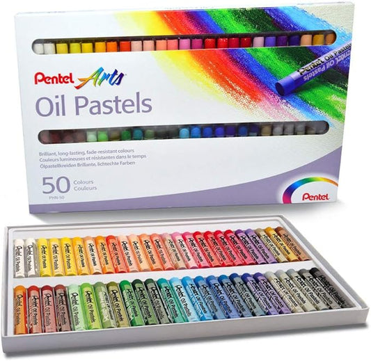 Pentel Oil Pastels - Set 50