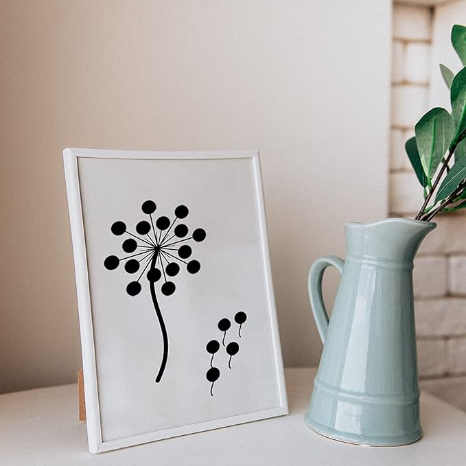 Starboling 800Pcs 1 Inch Black Round Color Coding,Dot Stickers Labels,Can Writing for Office,Student Classroom and Other Scenarios