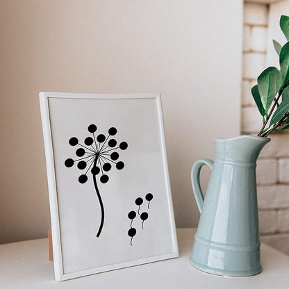 Starboling 800Pcs 1 Inch Black Round Color Coding,Dot Stickers Labels,Can Writing for Office,Student Classroom and Other Scenarios